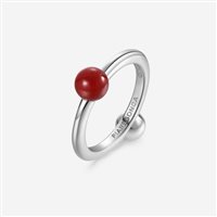 Anillo Pianegonda Mujer ASSOLUTO in Plata Corniola PSOR014A - PSOR014A